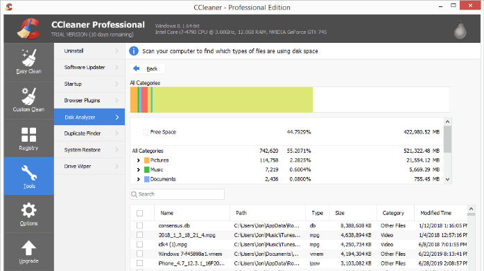 تحميل برنامج تنظيف الجهاز